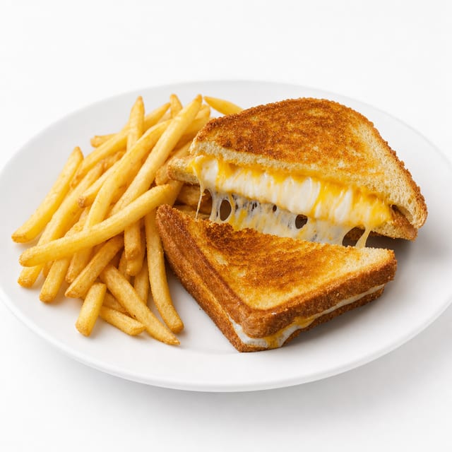 Kids Grilled Cheese & Fries.